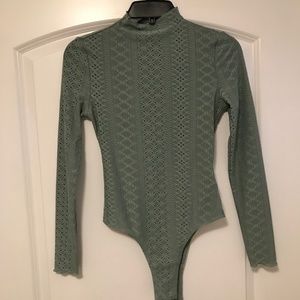 Green bodysuit